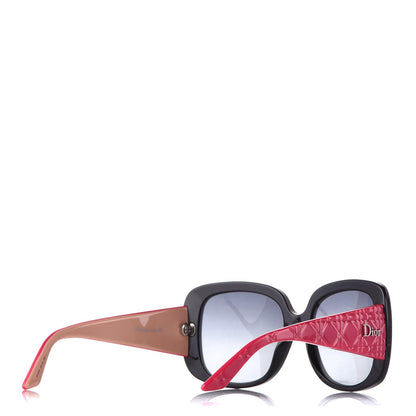 Christian Dior Resin Cannage Dior Lady 1 Sunglasses Pink Black 4 of 9