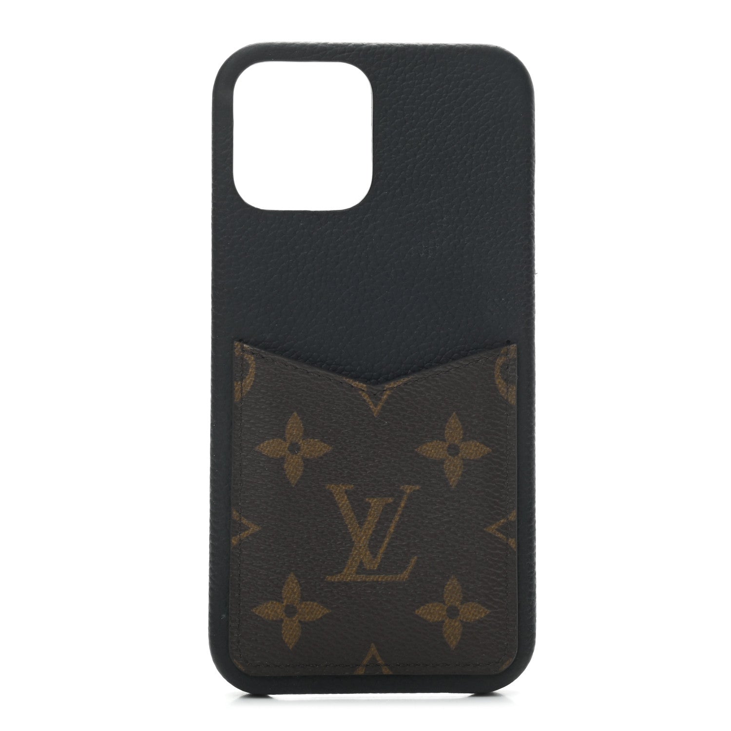 Louis Vuitton Monogram iPhone 12 Pro Max Bumper Black 1 of 5