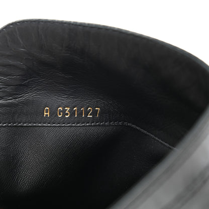 Chanel Calfskin CC Short Boots 40 Black 8 of 8