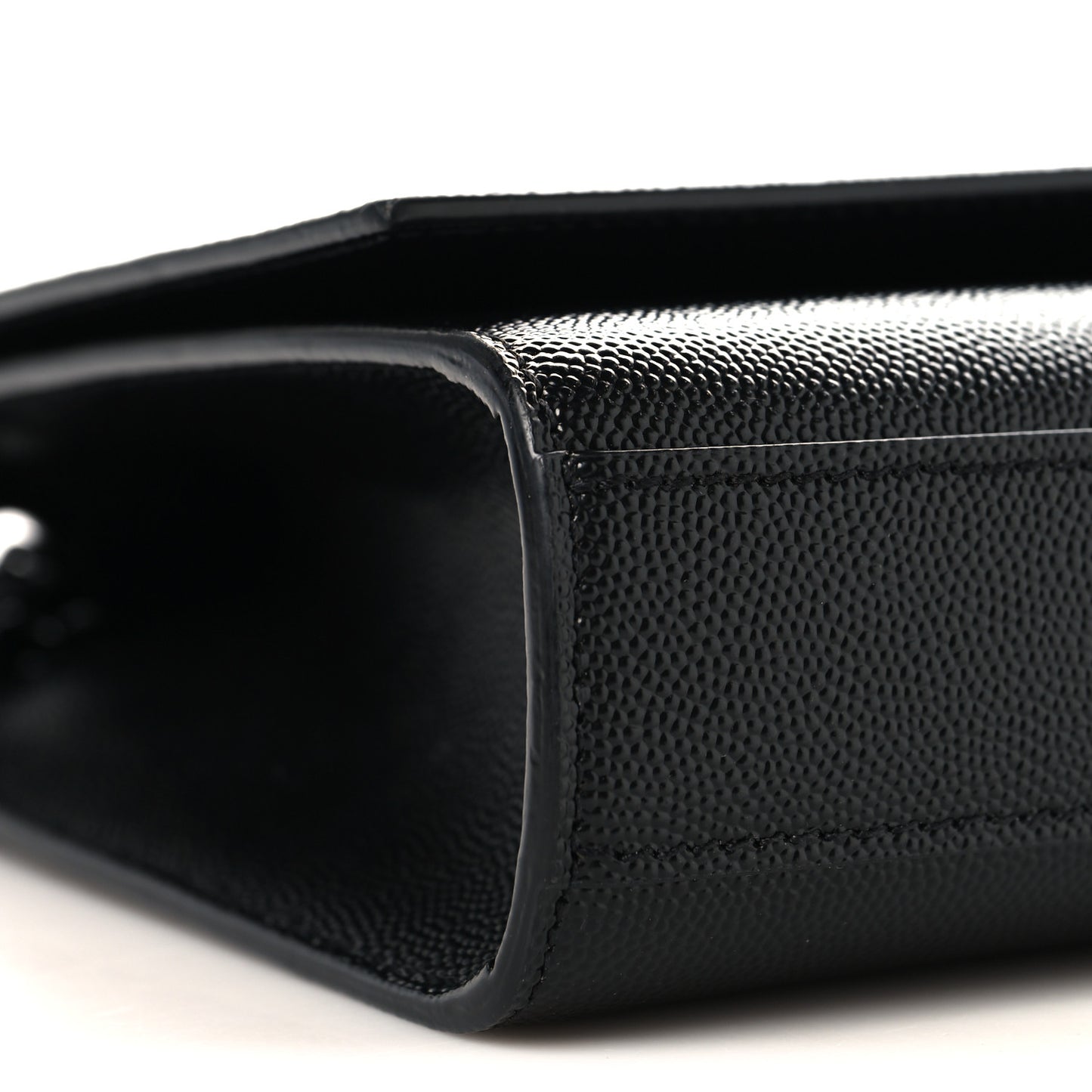Grain De Poudre Medium Classic Monogram Monochrome Kate Satchel Black
