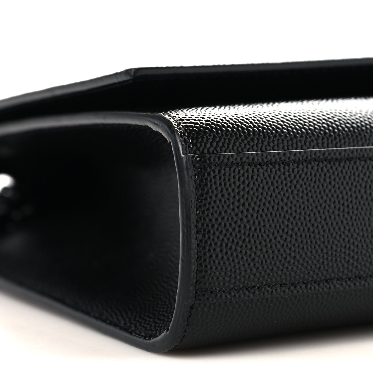 Saint Laurent Grain De Poudre Medium Classic Monogram Monochrome Kate Satchel Black 8 of 9