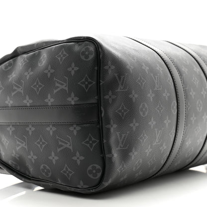 Louis Vuitton Monogram Eclipse Keepall Bandouliere 45 8 of 11