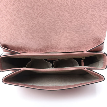 Gucci Dollar Calfskin Medium Interlocking G Top Handle Shoulder Bag Soft Pink 5 of 10