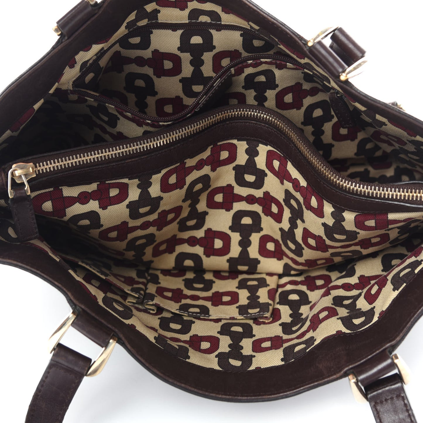 Guccissima Medium Abbey Tote Brown