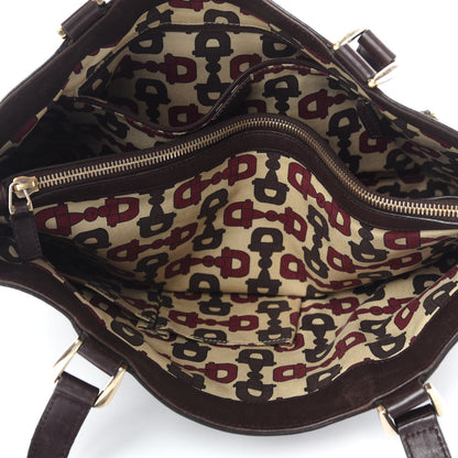 Gucci Guccissima Medium Abbey Tote Brown 5 of 10