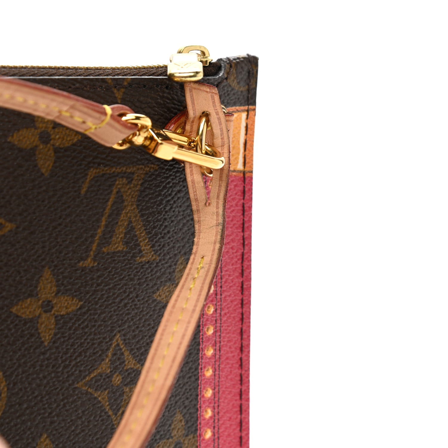 Louis Vuitton Monogram Summer Trunks MM GM Pochette 8 of 10
