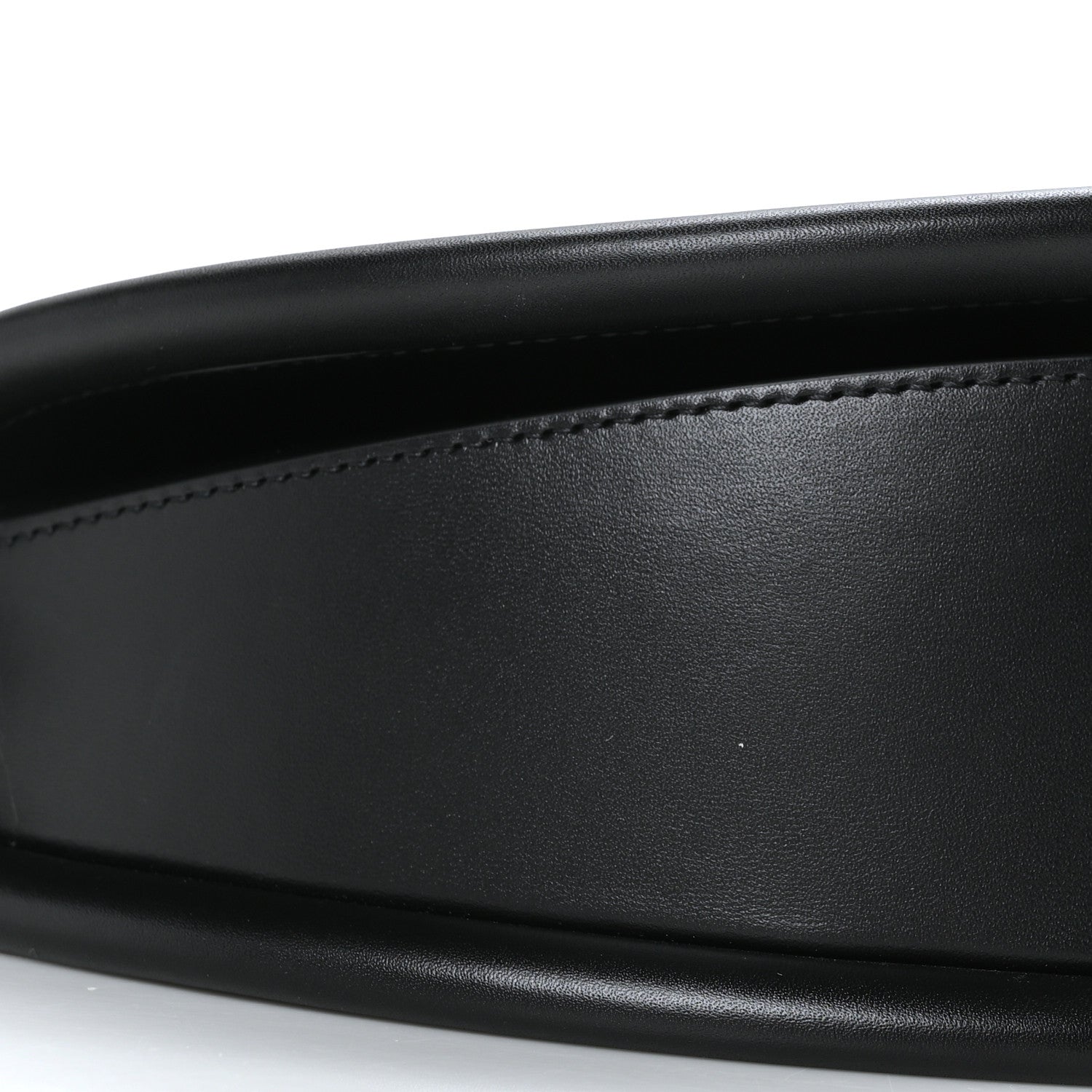 Salvatore Ferragamo Calfskin Aura Shoulder Bag Black 8 of 9