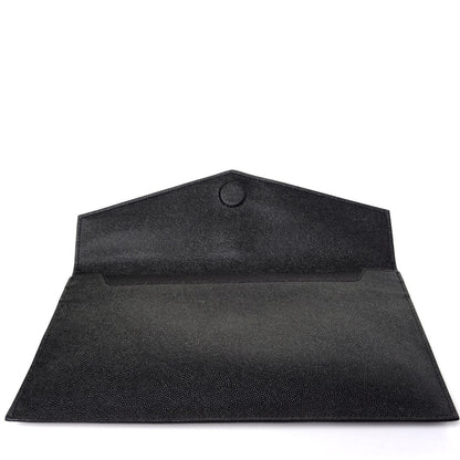 Saint Laurent Grain De Poudre Uptown Pouch Black 20 of 22