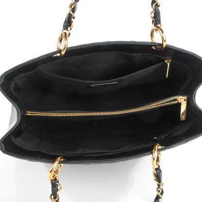 Chanel Caviar Quilted Grand Shopping Tote GST Black 5 of 7