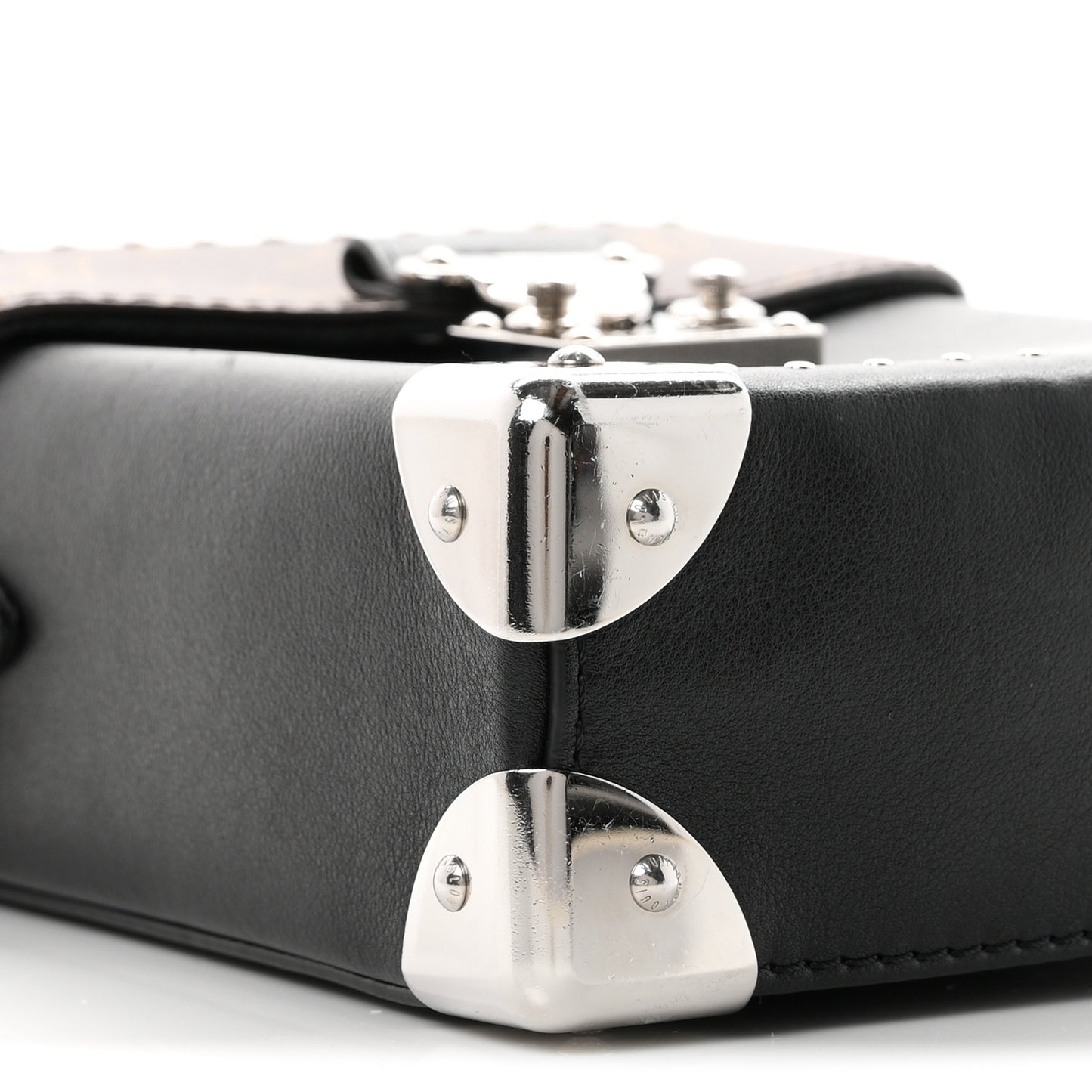 Calfskin Monogram Camera Box Vibe Black