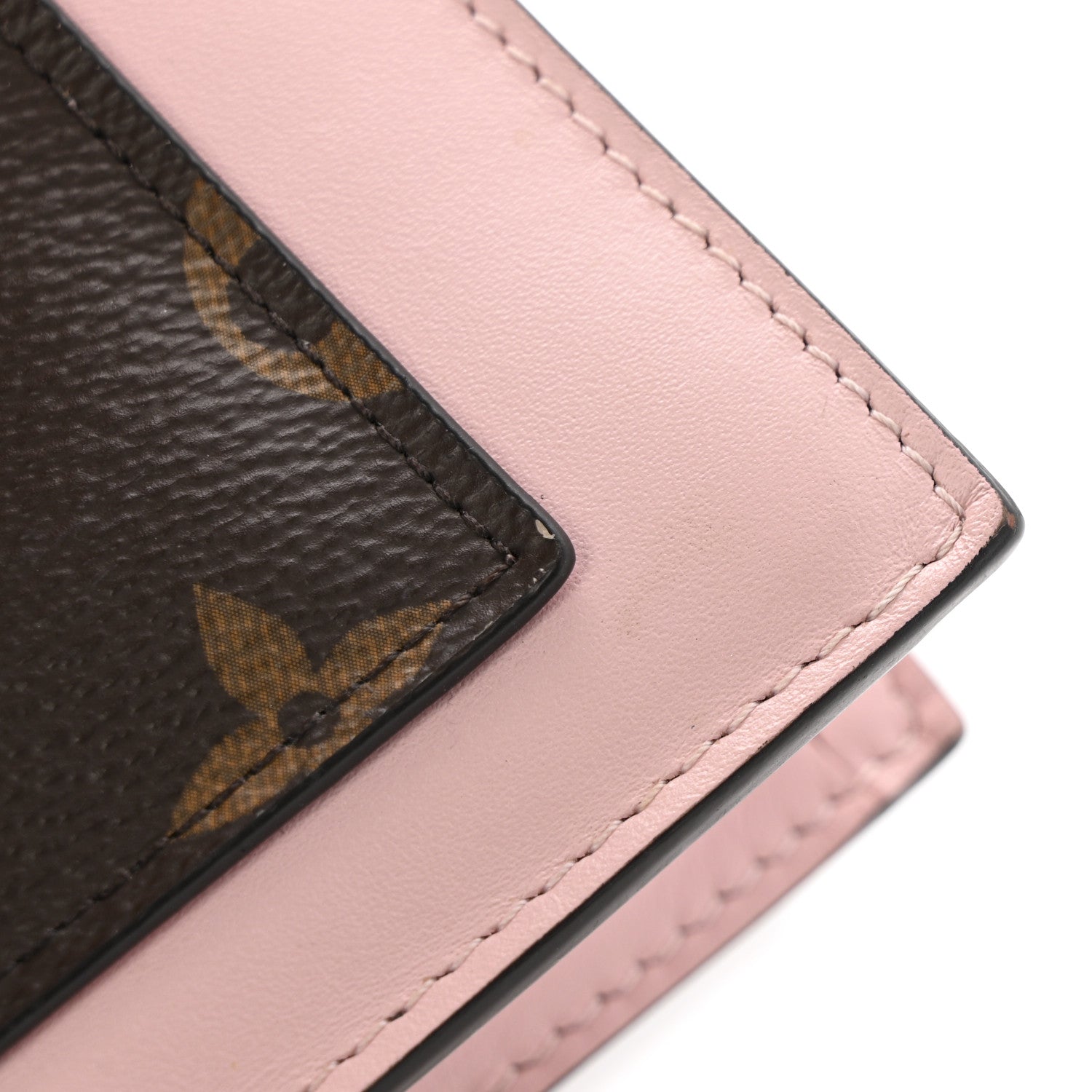 Louis Vuitton Monogram Flore Chain Wallet Rose Ballerine 17 of 17