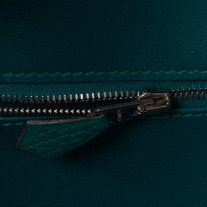 Hermes Taurillon Clemence Birkin 35 Malachite 15 of 30