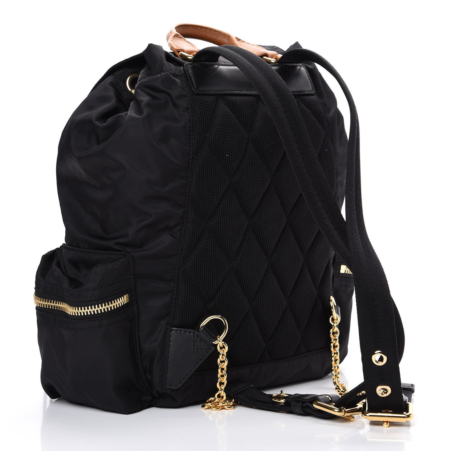 Burberry Nylon Rucksack Backpack Black 2 of 10