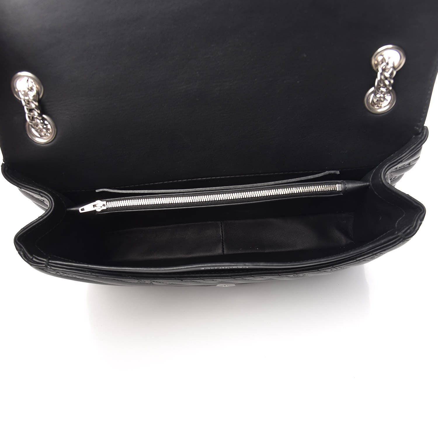Balenciaga Calfskin Logo Matelasse Large BB Flap Chain Shoulder Bag Black 7 of 10
