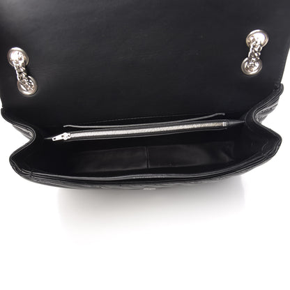 Balenciaga Calfskin Logo Matelasse Large BB Flap Chain Shoulder Bag Black 7 of 10