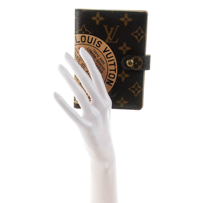 Louis Vuitton Monogram Complice Trunks and Bags Small Ring Agenda Cover Beige 2 of 8
