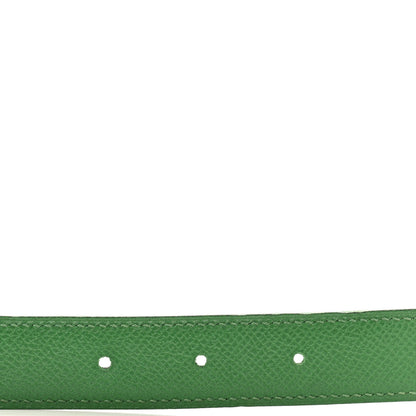 Hermes Epsom 24mm Mini Constance H Belt 70 28 Vert Bengale Bleu Indigo 4 of 9