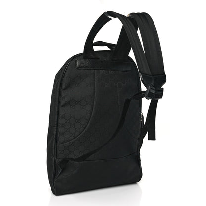 Gucci Nylon Monogram Slim Backpack Black 3 of 10