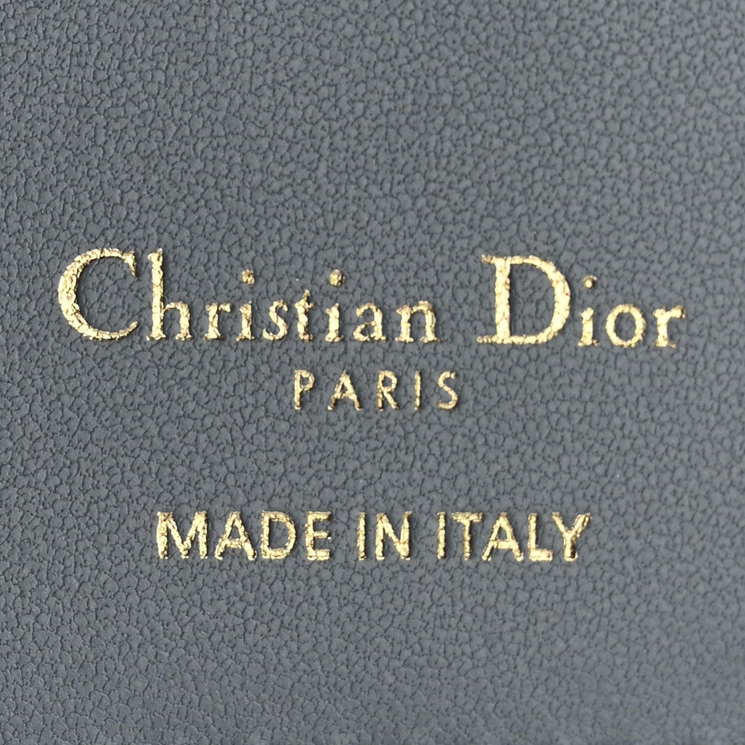 Christian Dior Grained Calfskin Supple Cannage Caro Dahlia Wallet Cloud Blue 6 of 8