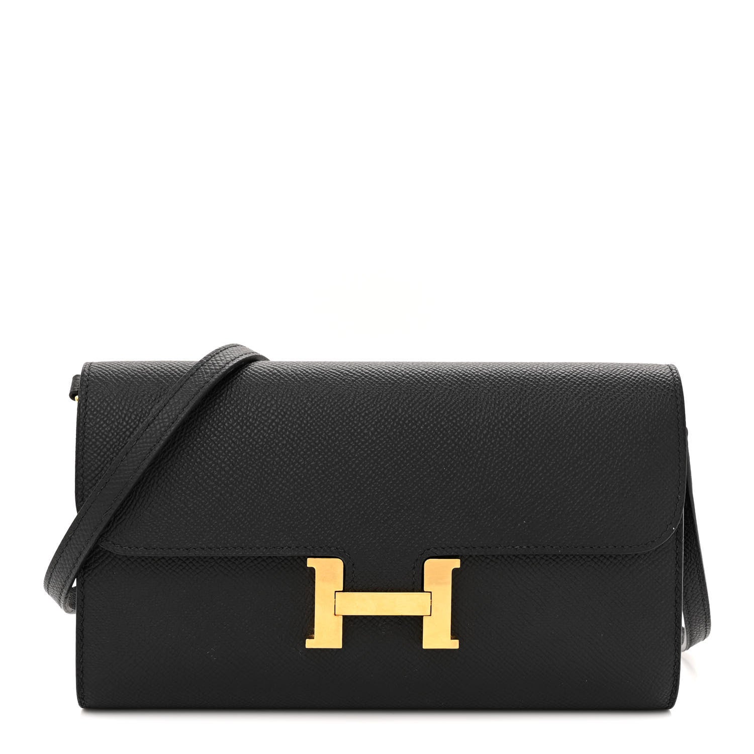 Hermes Epsom Constance Wallet To Go Black 1 of 10