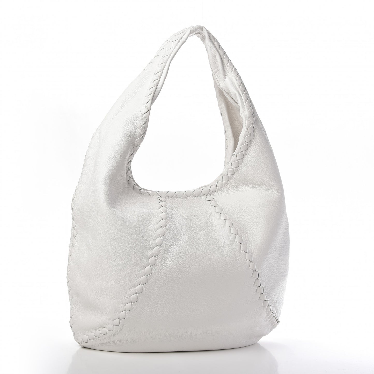 Cervo Deerskin Large Hobo White