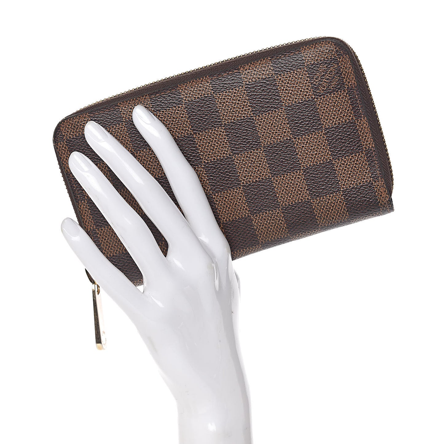 Damier Ebene Compact Zippy Wallet