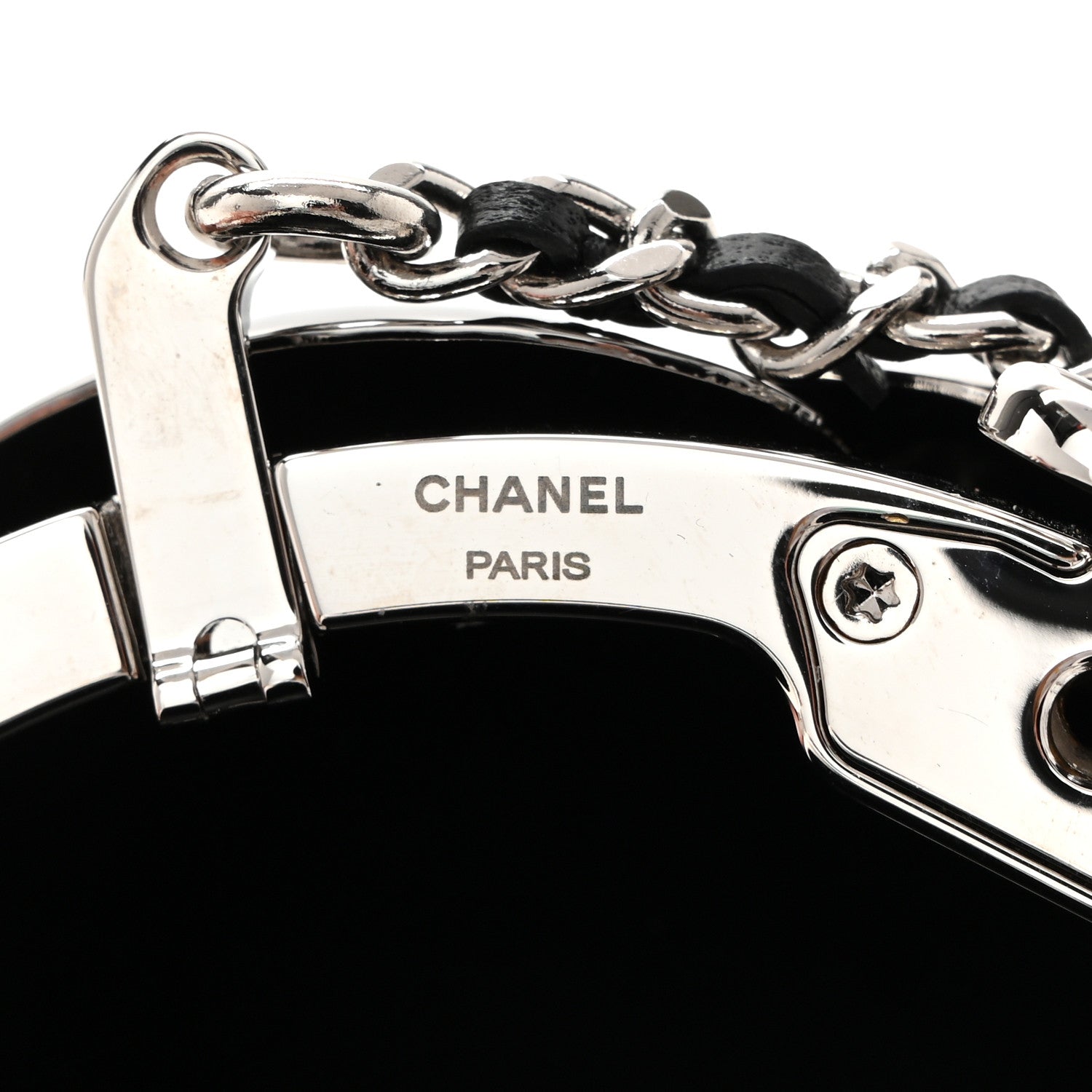 Chanel Metal Strass Crystal CC Camellia Minaudiere Clutch Gold Silver Black 8 of 12