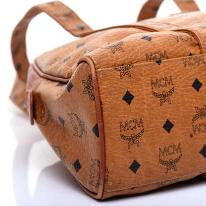 MCM Visetos Bowler Bag Cognac 6 of 10