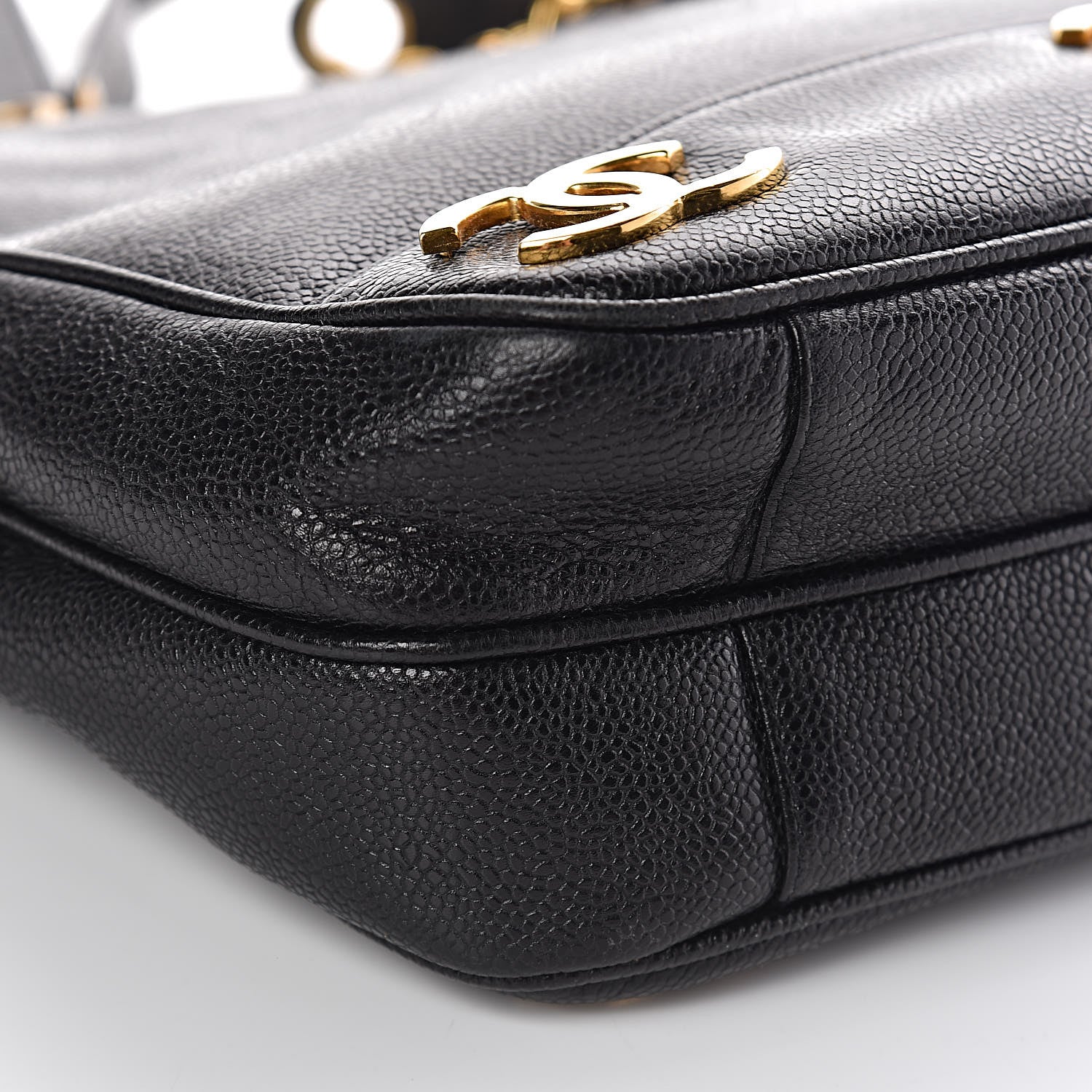 Chanel Caviar Shoulder Bag Black 12 of 13