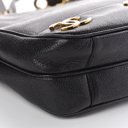 Chanel Caviar Shoulder Bag Black 12 of 13