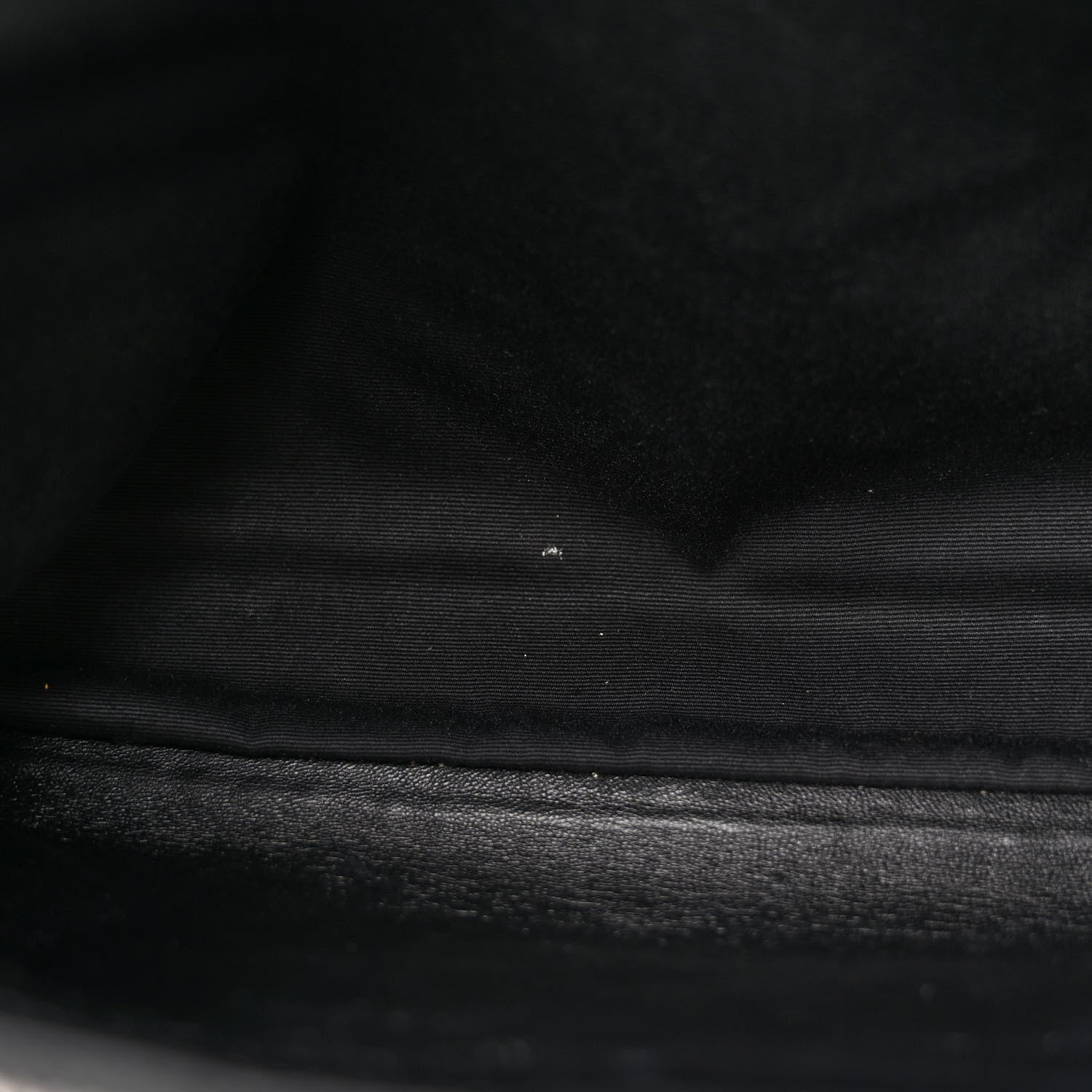 Saint Laurent Sheepskin Matelasse Chevron Monogram Large College Satchel Black 11 of 18