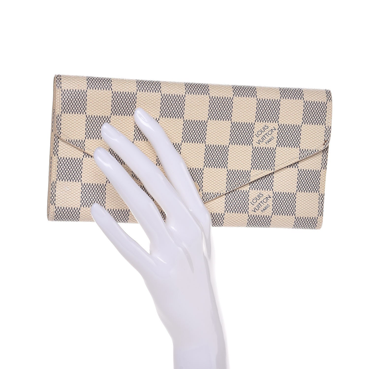 Louis Vuitton Damier Azur Josephine Wallet 2 of 7