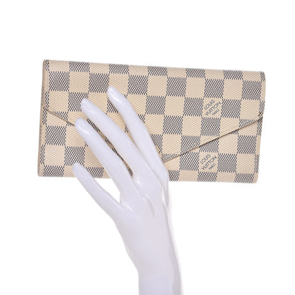 Louis Vuitton Damier Azur Josephine Wallet 2 of 7