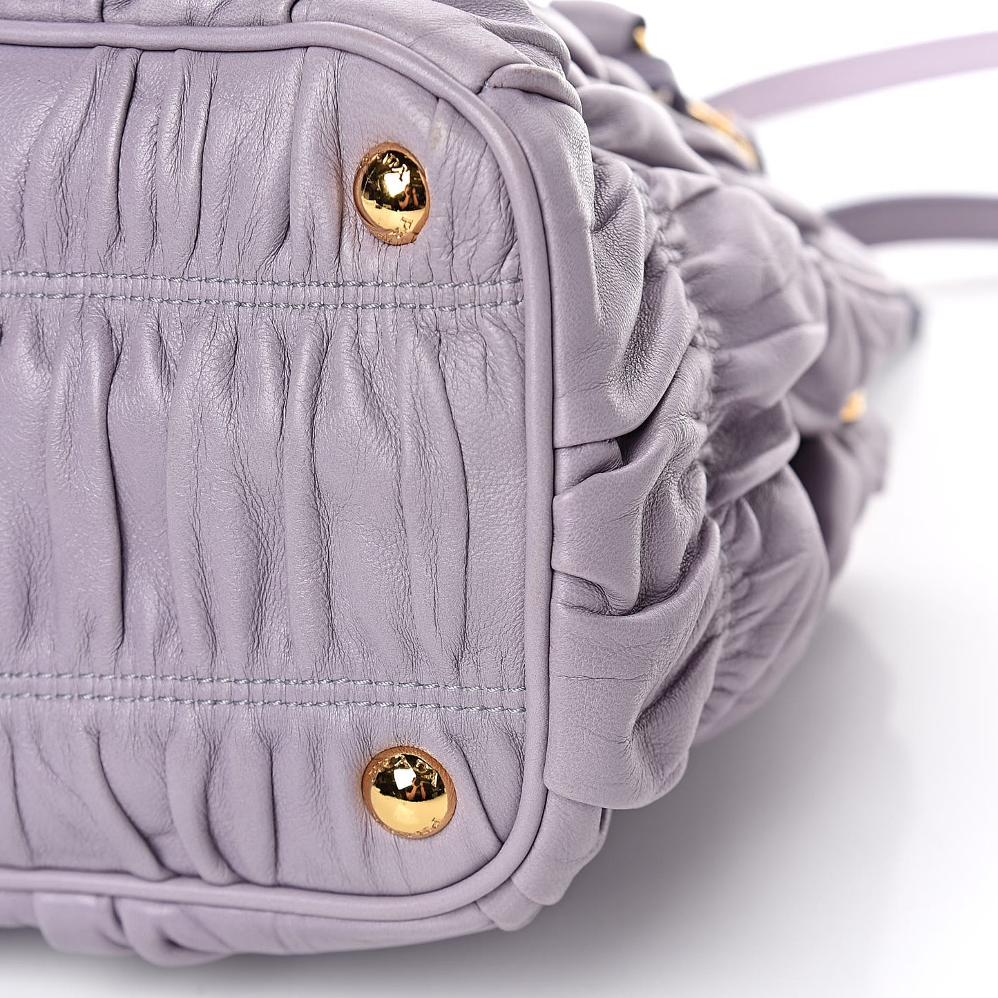 Nappa Gaufre Tote Glicine