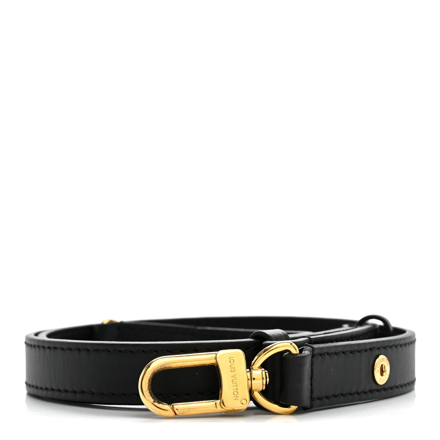 Louis Vuitton Calfskin Neo Noe Shoulder Strap Black 1 of 3