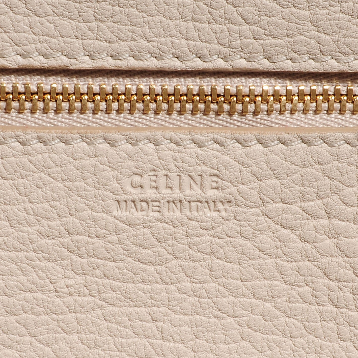 Grained Calfskin Tie Knot Small Tote Chalk
