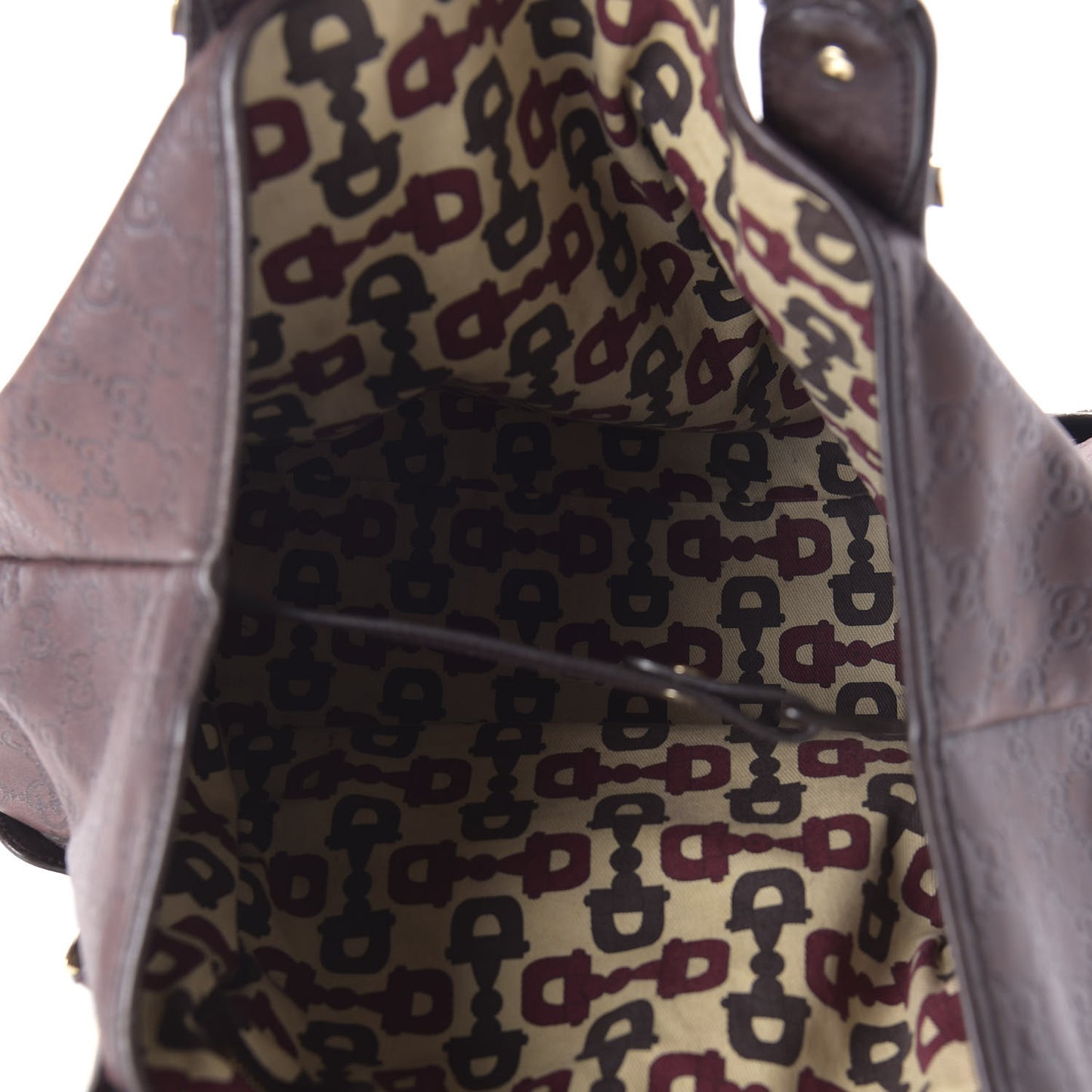 Guccissima Medium Pelham Shoulder Bag Dark Brown