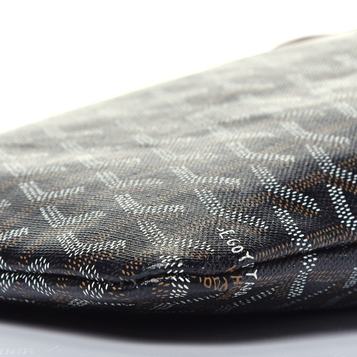Goyard Goyardine Poitiers Tote Black Gold 9 of 9