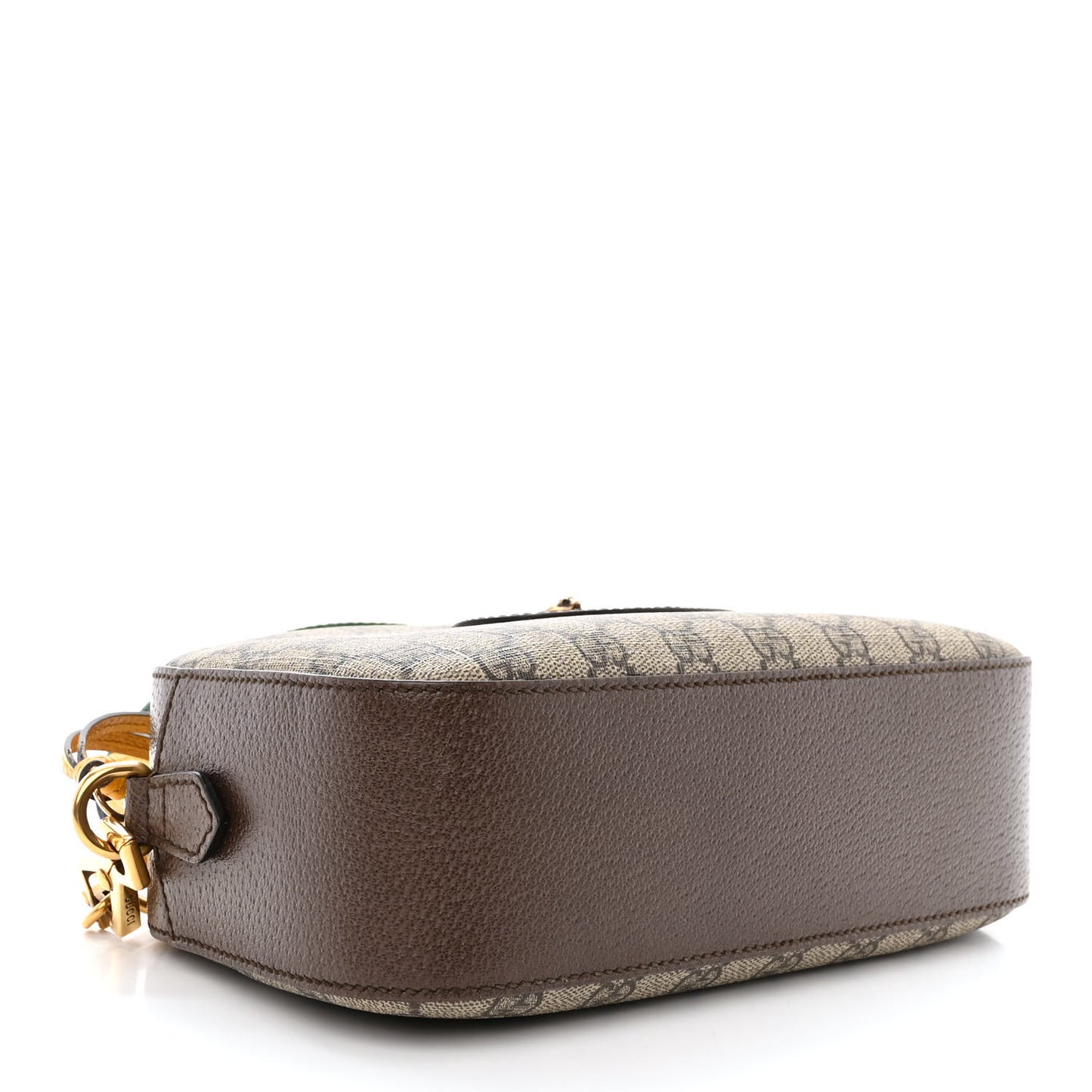 GG Supreme Monogram Web Neo Vintage Shoulder Bag Beige New Acero Crop