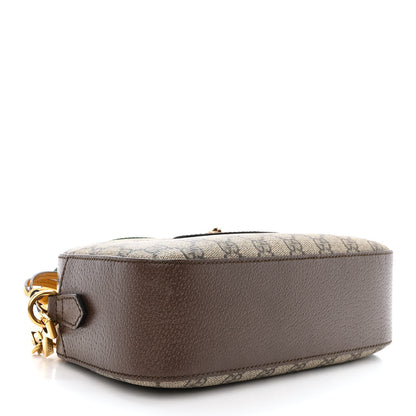 Gucci GG Supreme Monogram Web Neo Vintage Shoulder Bag Beige New Acero Crop 4 of 12
