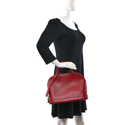 Louis Vuitton Epi Alma PM Castillan Red 2 of 11
