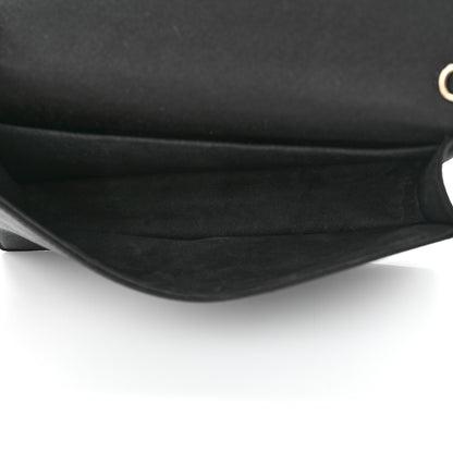 Christian Dior Satin Cannage Lady Dior Clutch Black 6 of 11