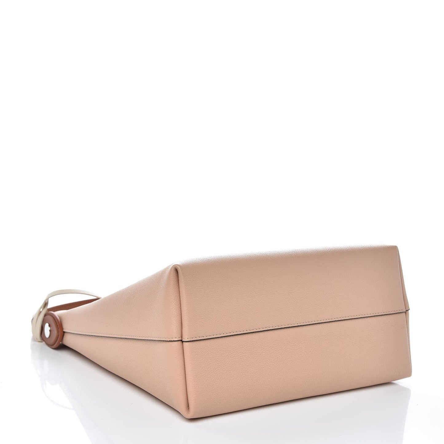 Calfskin Lockme Hobo Beige