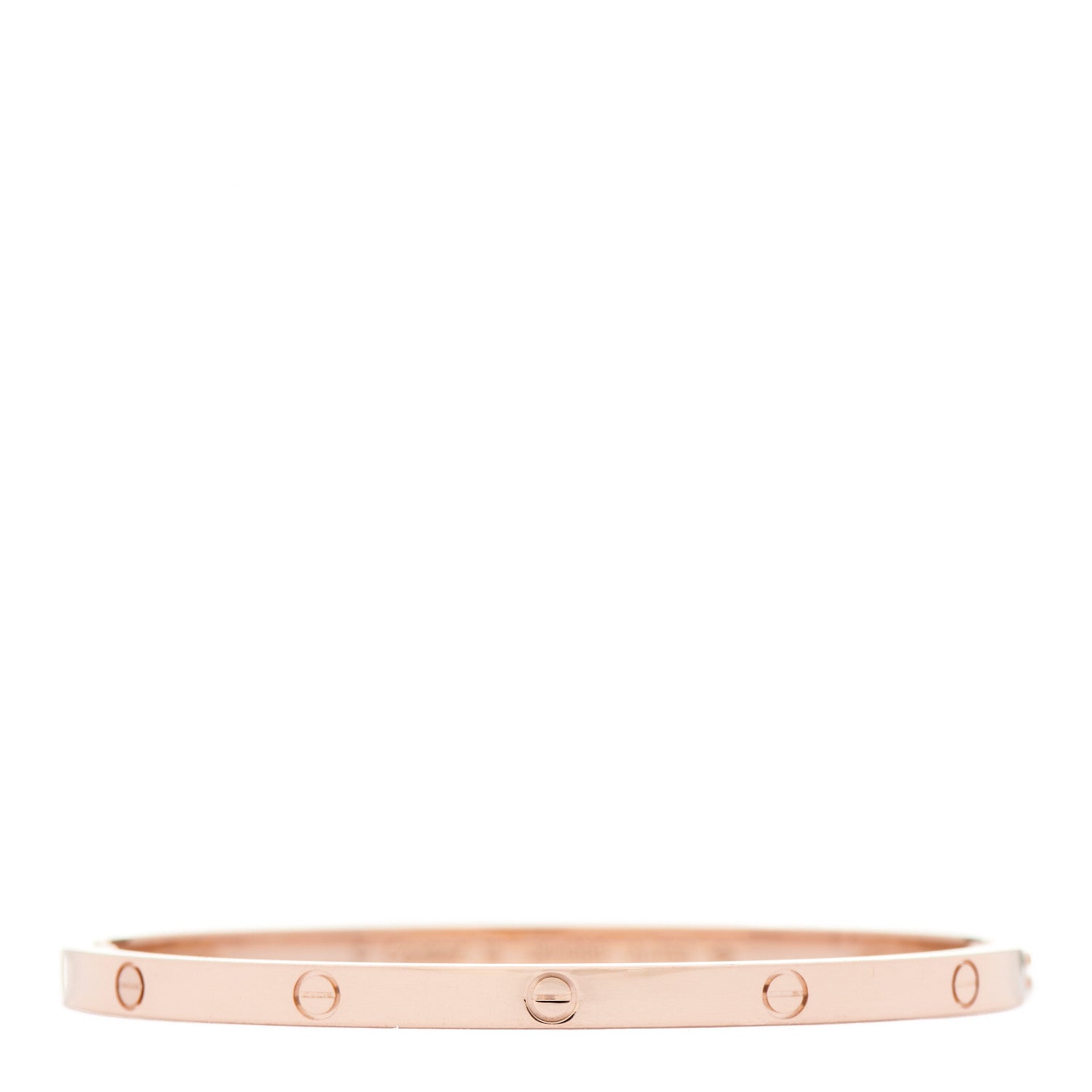 Cartier 18K Pink Gold Small LOVE Bracelet 16 1 of 5