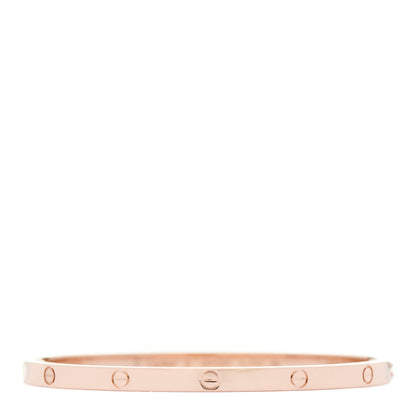 Cartier 18K Pink Gold Small LOVE Bracelet 16 1 of 5