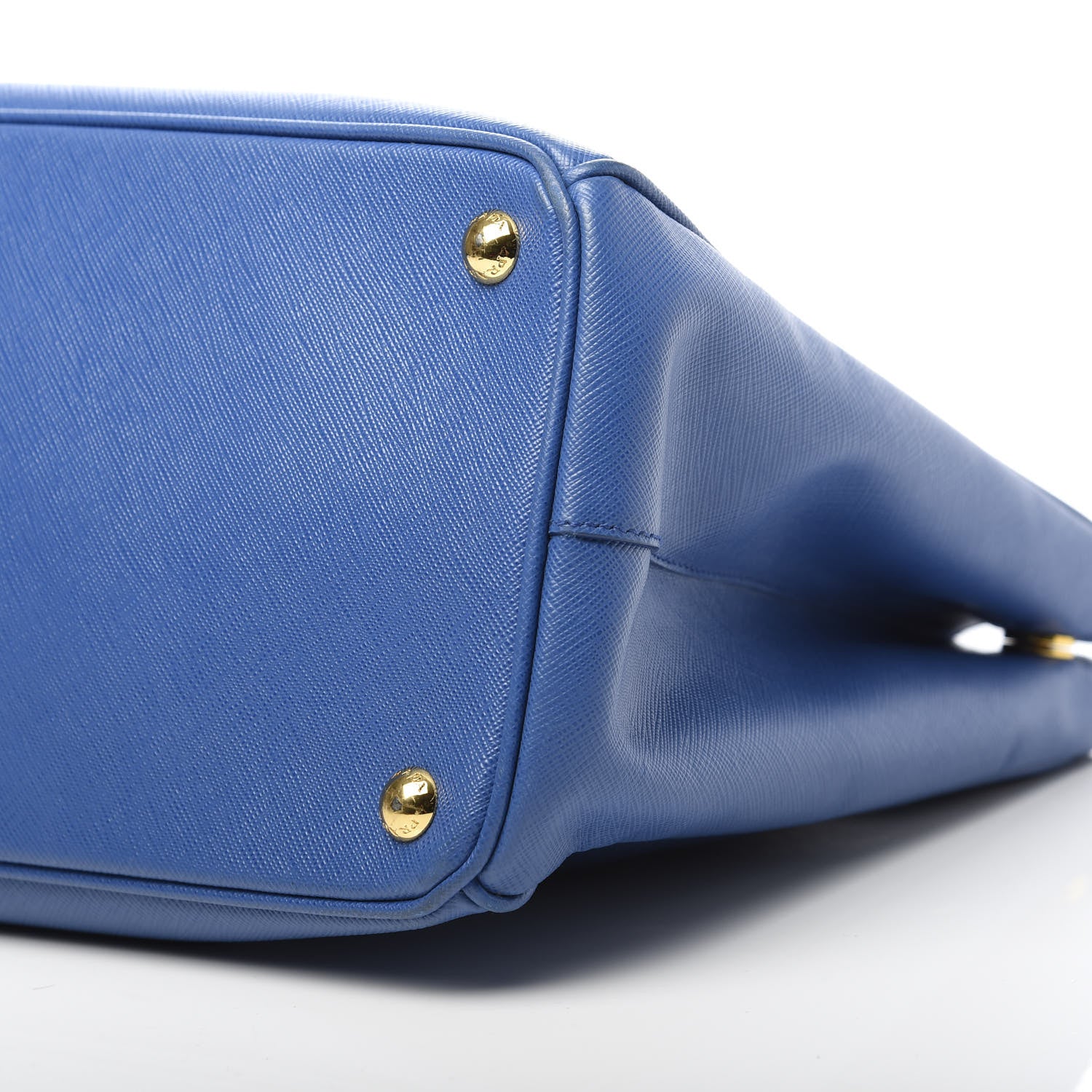 Prada Saffiano Medium Galleria Double Zip Tote Azzurro 13 of 16