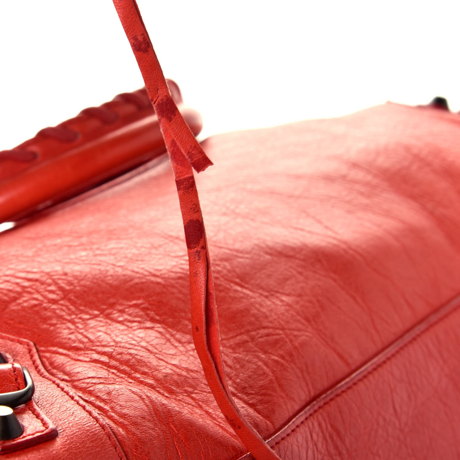 Balenciaga Agneau Classic Hardware City Vermillion 11 of 12