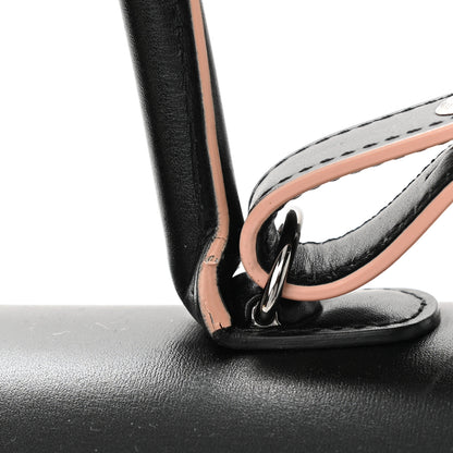 Delvaux Boxed Calfskin MM Magic Brillant Satchel Black Multicolor 16 of 17