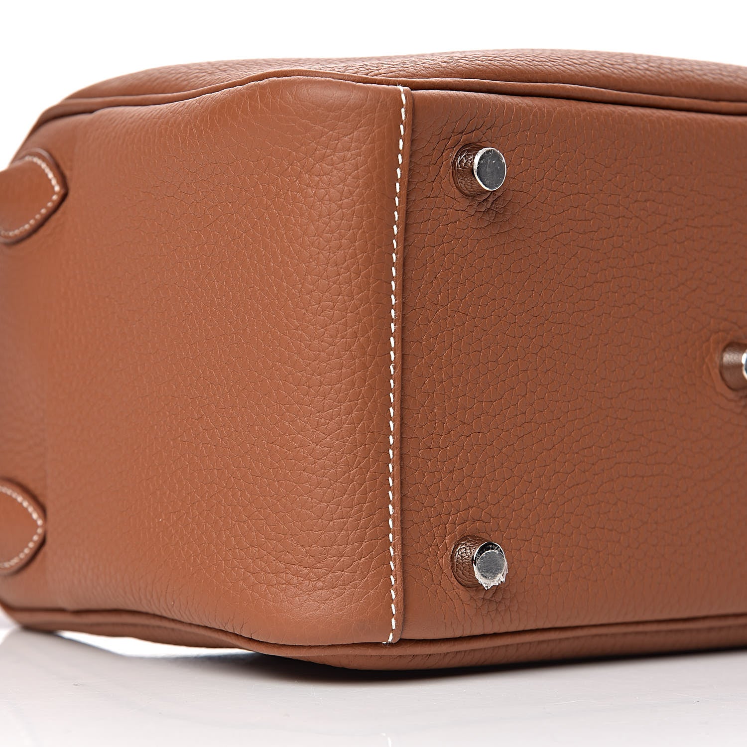 Hermes Taurillon Clemence Lindy 26 Gold 8 of 11
