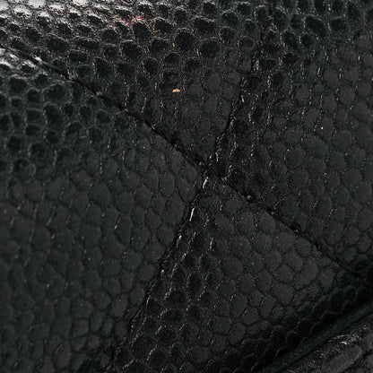 Chanel Caviar Quilted Clutch With Chain Flap Black 7 of 8